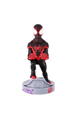 Cable Guys - Marvel Miles Morales Spiderman Gaming Accessories Holder & Phone Holder for Most Controller (Xbox, Play Station, Nintendo Switch) & Phone