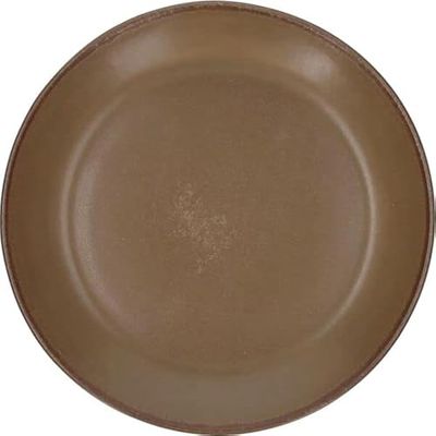 Tognana Terracotta - Set di 6 piatti piatti, colore: marrone, ø 210 mm
