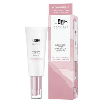AA LAAB Hydro-Cream SPF 50 - Idratante e Protettivo, 40 ml