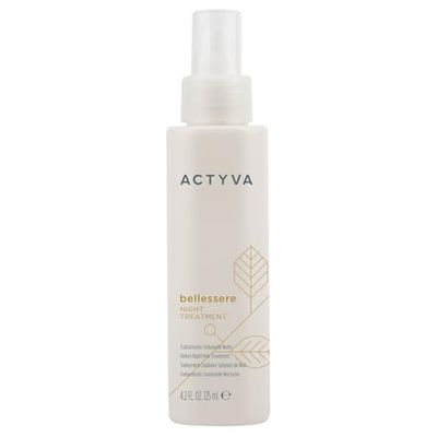 Actyva - Bellessere Night Treatment, Trattamento Notte per Capelli con Azione Vellutante con Oli Argan e Lino, Senza Risciacquo - 125 ml