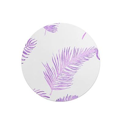 Questo Casa, Round Digital Printed Mouse Pad, Non-Slip Base, for Office and Home, Diameter:22cm