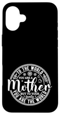 Empowering Mother Mom | Cute New Moms Birthday Mother's Day Case for iPhone 16 Plus
