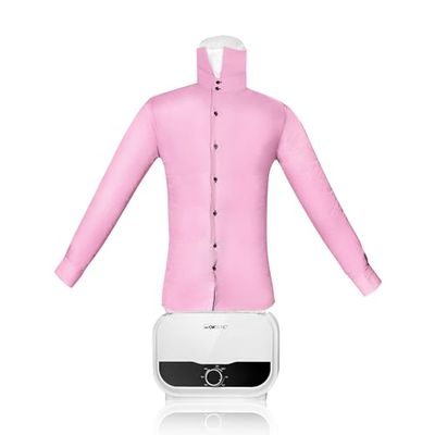 Clatronic® plancha camisas | para camisas, blusas y pantalones sin arrugas | sustituye a la plancha o al centro de planchado a vapor | maniquí de planchado con 1200 vatios de gran potencia | HBB 3734