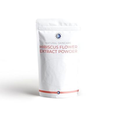 Mystic Moments | Hibiscus Extract 4:1 Powder | Hibiscus Mutabilis Linn | Rich in Vitamin C & Antioxidants | Natural Skin & Hair Moisturiser | Pure Herbal Extract | 100g