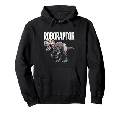 Robotic Dinosaur T-Rex Robotic Engineer Dino Funny Robot Pullover Hoodie