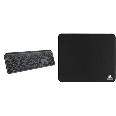 Logitech MX Keys S & Corsair CH-9413520-WW Mm350 Champion Series Premium