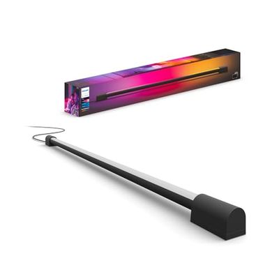 Philips Hue Play Gradient Light Tube, Tubo Luminoso LED Smart, per Tv da 40"-55", Nero