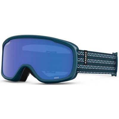Giro Moxie Lunettes de ski pour femme Bleu harbor Verres gris cobalt/jaune
