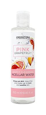 Creightons Pink Grapefruit Gently Cleansing Micellar Water (250ml) - Draws out dirt, impurities and make-up to tone and soothe skin, Dermatologically tested.