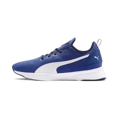 PUMA Mixte Flyer Runner Baskets, Bleu (Galaxy Blue White 11), 39 EU