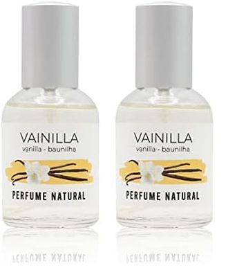 SyS Aromas Perfume Pulverizador Vainilla, 50 ml (Paquete de 2)