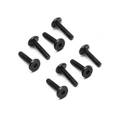 Axial M4 x 18 mm, vis à tête surdimensionnée (8), AXI256002, Multicolore