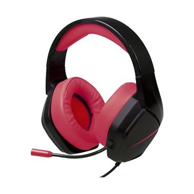 Onlan Cuffie da gioco CM-5 rosse con microfono integrato Ingresso jack da 3,5 mm per NINTENDO SWITCH