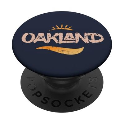 Ropa urbana de Oakland California PopSockets PopGrip Adhesivo