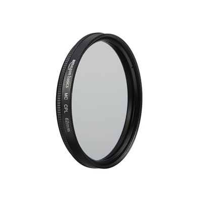 Amazon Basics Cirkelvormige polarisatiefilter, 62 mm