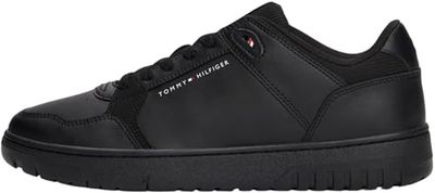 Tommy Hilfiger Homme Th Basket Core Lite LTH Mix Fm0Fm05518 Bas, Black (Black), 43 EU