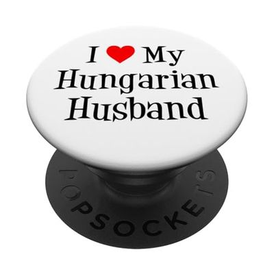 Amo a mi esposo húngaro PopSockets PopGrip Adhesivo