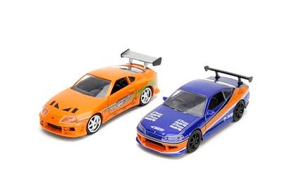 Jada Toys Fast & Furious Twin Pack 1:32 Wave 3/2 - Voiture Miniature - Kit de Jeu