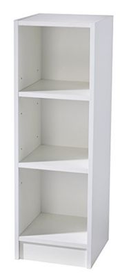 roba Estantería Lateral 'Maren', diseñada para colocarse Debajo del Accesorio para Cambiar pañales de la cómoda Cambiador 'Maren', Estante, Blanco, de Madera