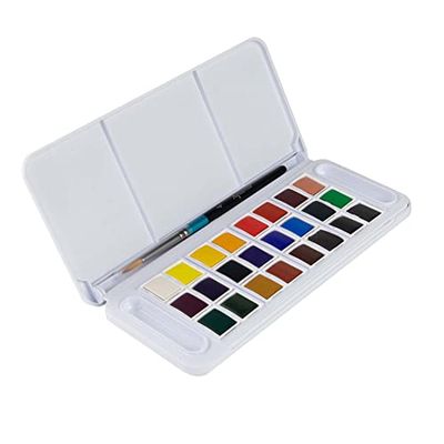 Daler Rowney Aquafine Travel Set 24 Medio Godets
