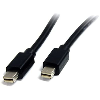 StarTech.com 6ft (2m) Mini DisplayPort Cable - 4K x 2K Ultra HD Video - Mini DisplayPort 1.2 Cable - Mini DP to Mini DP Cable for Monitor - mDP Cord - M/M (MDISP2M)