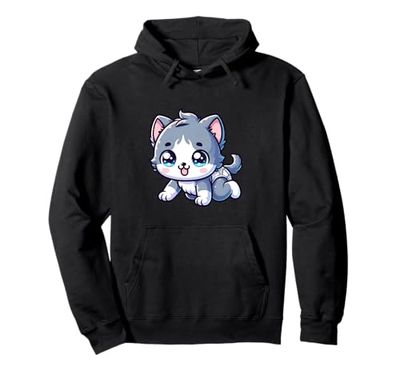 Snuggle the Moment Cute per baby pannolino gatto coccole Felpa con Cappuccio
