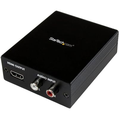 StarTech.com VGA2HD2 - Conversor de vídeo, negro