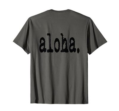 Camiseta aloha snirt, sudadera con capucha aloha, funda para teléfono móvil aloha Aloha Camiseta