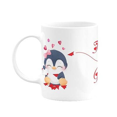 Tazza mug personalizzata per gli innamorati disegno a scelta e frase personalizzata idea regalo fidanzata san valentino anniversario ti amo proposta di matrimonio