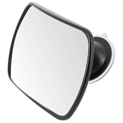 S SUMEX Espelho retrovisor 3 em 1 para monitorizar o bebé no carro, ajustável em 360º, adequado para assentos e para-brisas a visão do bebé é ampla e clara
