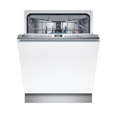 Balay, Lavavajillas Integrable, 60 cm. de ancho, 14 servicios, 3ª Bandeja, Infolight, Home Connect, Función Media Carga, Panel Acero, 3VH6330SA