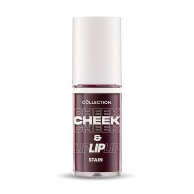 Collection Cosmetics 2 in 1 Cheek & Lip Stain, Long Lasting and Hydrating, For All Skin Types, Rosie
