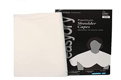 Easydry Set de 3 Capes d'Epaule 76 x 55 cm Blanc