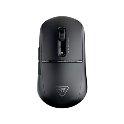 Turtle Beach Burst II Air - Souris Gaming sans Fil 2,4 GHz : ultralégère avec 47 g, Touches optiques, symétrique, capteur Optique 26 000 PPP, Bluetooth, autonomie 120h, câble USB-C - Noir