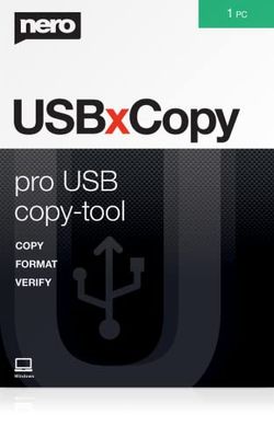Nero USBxCopy | 1 Dispositivo | 1 Usuario PC | Código de activación PC enviado por email