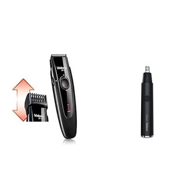 Valera X-Cut 642.02 Regolabarba Professionale + Trimmy 624.02 Rifinitore di Precisione Peli Naso e Orecchie
