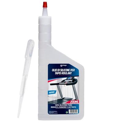 Plantawa Olio per tapis roulant da corsa da 200 ml | Efficacia testata | Pulizia e sicurezza | Applicazione precisa | Universale e rispettoso | Vantaggi durevoli | Silicone puro | Ideale per la