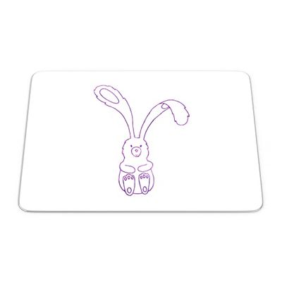 Bonamaison, Rectangle Pop Art Digital Printed Mouse Pad, Non-Slip Base, for Office and Home, Size: 22 x 18 cm