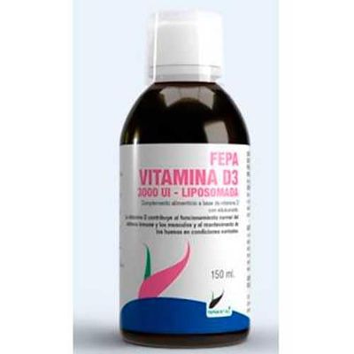 FEPA Liposomal Vitamin D3 150 ml, Black, Standard