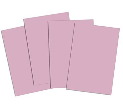 House of Card & Paper A2 220 GSM Coloured Card - Pastel Pink (Pack of 50 Sheets)
