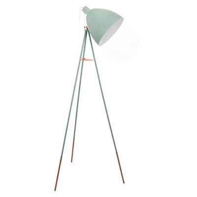 Eglo Dundee, Iluminação de chão, verde E27 60 W, aço, IP20, II, E27, 60 W