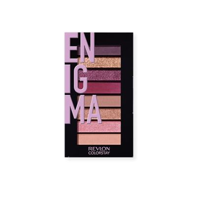 REVLON PROFESSIONAL Palette Ombretti Colorstay Look Book 8 Ombretti Con 3 Effetti Perlato Opaco E Metallico, Formula A Lunga Durata Fino A 24h - Colore Enigma, 920