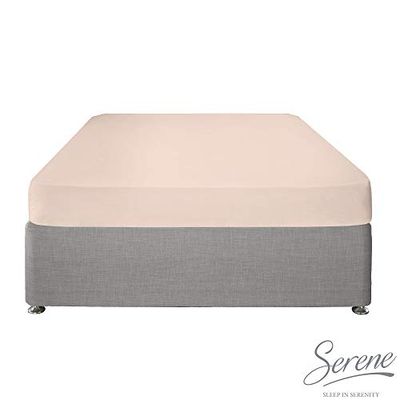 Serene Easy Care 32 cm djupt anpassat lakan Single Rouge