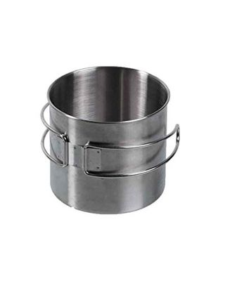 Mil-Tec Kubek do picia 14602600 kubek srebrny rozmiar uniwersalny