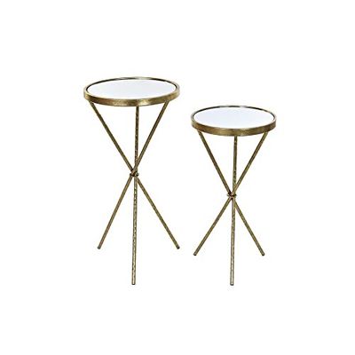 DKD Home Decor Lot de 2 Tables de Chevet, Estándar