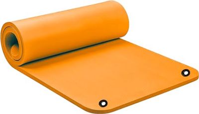 G5 HT SPORT Yogamat, 100 x 61 cm, dikte 1,5 cm, fitnessmat voor mannen en vrouwen, antislipmat voor yoga, pilates, stretching, vloertraining en fitness (oranje)