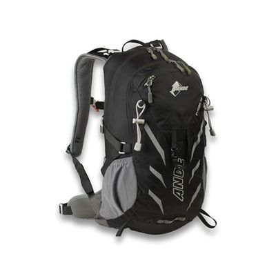 Ande Sac à dos Fusion 20 l – Léger et compact pour Urban Outdoor, Noir, Taglia unica, Sportif