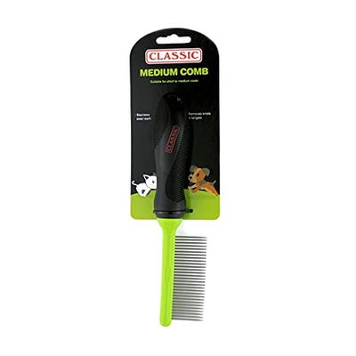 CLASSIC Medium Pet Grooming Kam voor katten en honden