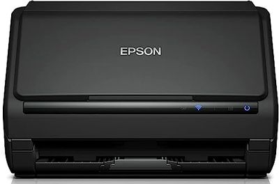 Epson WorkForce ES-500WII, Escáner A4 WiFi Doble Cara de Alta Velocidad, Dúplex Automático y ADF