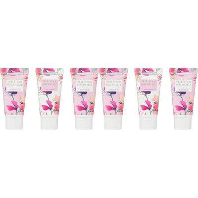 Heathcote & Ivory Sweet Pea & Honeysuckle Hand Cream Gift Set | Shea Butter & Essential Oils | Cruelty Free & Vegan Friendly | Travel Friendly Sizes | 3 x 30ml (Pack of 2)